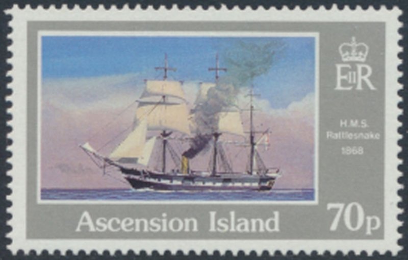 Ascension    SC# 413  MNH   Ships   see details & scans