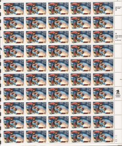 US Stamp 1999 Olympic Baseball - 50 Stamp Sheet - Scott #2619