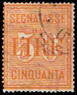 Italy Scott J22 Used.