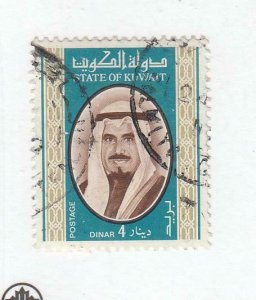 KUWAIT # 763 VF LIGHT USED CAT VALUE $57.50