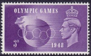 GREAT BRITAIN SC#272 Sport Olympic Games (1948) MNH