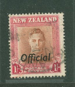 New Zealand #O98v Used Single