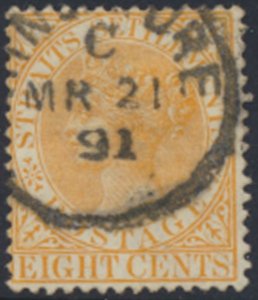 Straits Settlements    SC# 49 Used  see details & scans