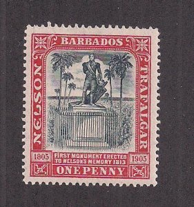 BARBADOS SC# 104   VF/MOG  1906