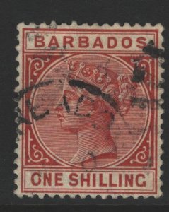 Barbados Sc#67 Used