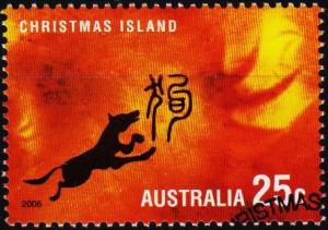 Christmas Island. 2006 25c Fine Used