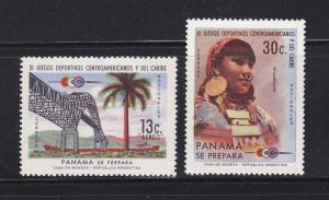 Panama C368-C369 Set MNH Various