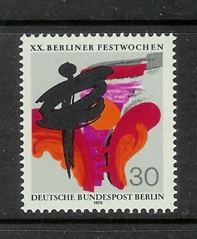 Germany Berlin 9N302 Set MNH Symbols of Dance Theater Art (C