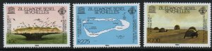 SEYCHELLES-Z.E.S. SG42/4 1982 ALDABRA WORLD HERITAGE SITE MNH