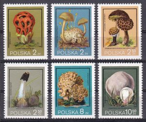 Poland, Mushrooms MNH / 1980