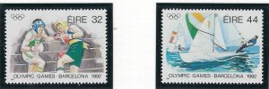 Ireland 854-55 MNH 1992 Olympics (an8597)