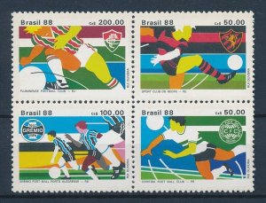 [118130] Brazil 1988 World Cup Football Soccer  MNH