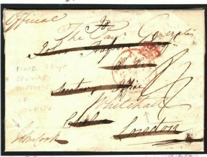 GB MILITARY *ROYAL SCOTS GUARDSMAN* Historic Letter Petition OFFICIAL 1826 M46b 