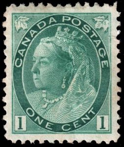 Canada - Scott 75 - Mint-Hinged - Dirty Front
