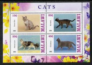 MALAWI SHEET MNH CATS