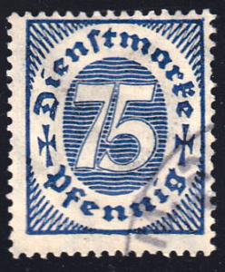 Germany Scott O14 Used.