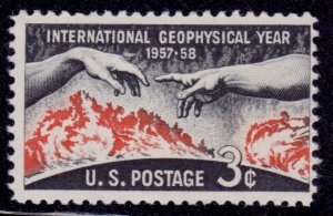 United States,1958, International Geophysical Year, 3c, sc#1107, MNH