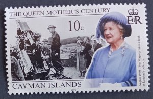 Cayman Islands 782 Inspecting London's Defenses Queen Mother's Cent...