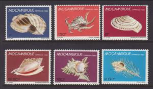 Mozambique 716-721 Seashells MNH VF