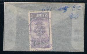 Philippines 541 Used Red Lauan Tree 1950 (P0184)