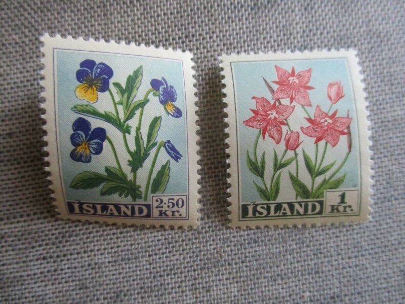 Iceland, Scott#309-310, MNH