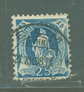 Switzerland #106  Single