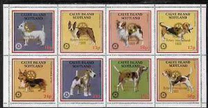 CALVE IS - 1998 - Dog, Gold o/p Rotary - Perf 8v Sheet - M. N. H. - Local Issue