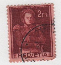 Switzerland 1941 - Scott 278 used - 2fr, Joachim Forrer