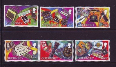 Guernsey Sc 597-602 1997 Europa stamp set mint NH