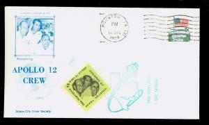 Space Cover, Honoring Apollo 12 Crew, Local Post