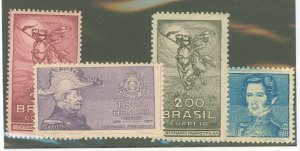 Brazil #407-410  Single (Complete Set)