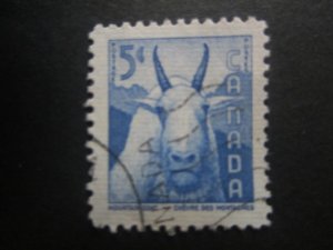 Canada #361 Wildlife Mountain Goat Nice stamps {ca282}