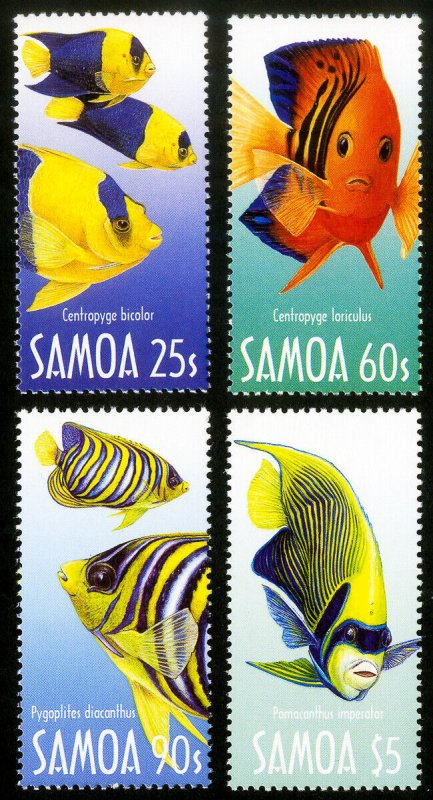 Samoa Stamps MNH XF Fish Set