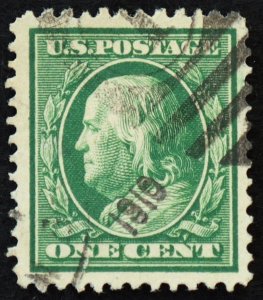 U.S. Used Stamp Scott #331 1c Franklin, XF - Superb. Large Margins. A Gem!