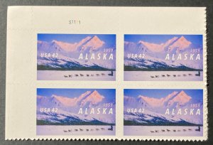 U.S. 2009 #4374 PB, Alaska Statehood, **MNH**.
