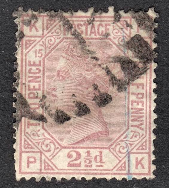 Great Britain Scott 67 plate 15  VG used.