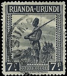 RUANDA-URUNDI   #85 USED (3)