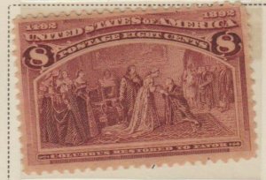 U.S. Scott #236 Columbian Stamp - Mint Single