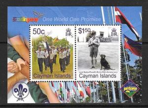 CAYMAN ISLANDS SGMS1137 2007 SCOUTING MNH