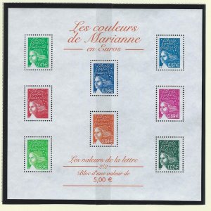France sheetlet mnh  sc # 2862a