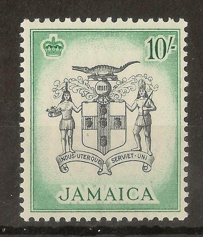 Jamaica 1956 10/- SG173 MNH Cat£35