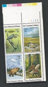 Scott #  1921 - 1924  unused MNH PB of 4