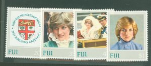 Fiji #470-473  Single (Complete Set)