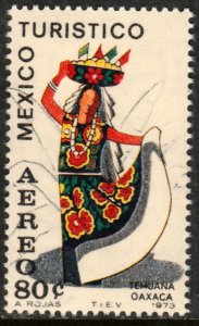 MEXICO C357, TOURISM PROMOTION, OAXACA, TEHUANA. MINT, NH. VF