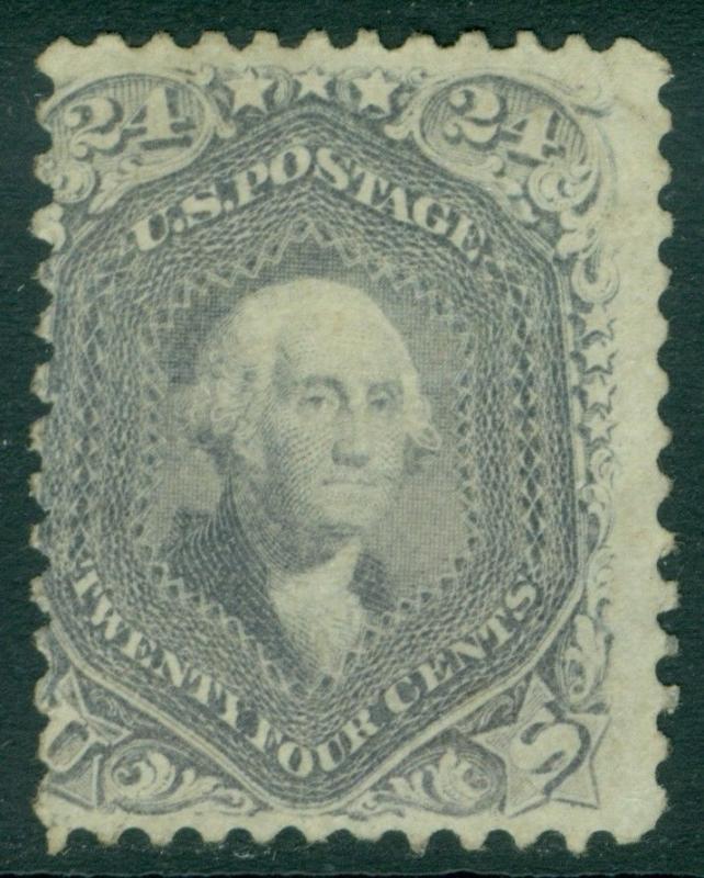 EDW1949SELL : USA 1862 Sc #78 Mint No Gum Very Fresh & Sound PSAG Cert. Cat $950 