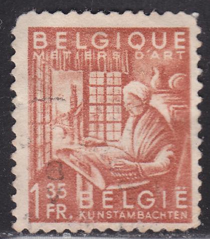 Belgium 376 Industrial Arts 1948