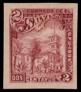 ✔️ EL SALVADOR 1896 - UPU IMPERFORATED NO WM HBNC SC.157C MNGAI [041]
