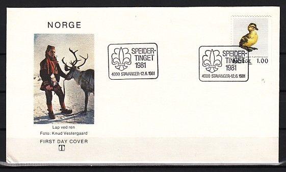 Norway, 06/DEC/81. Speider-Tinget Scout cancel on cachet cover. ^