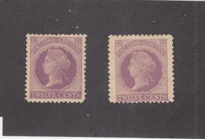 PRINCE EDWARD ISLAND REF# KM42 # 16 MNH 12cts 2 Q/VICTORIA VIOLET CAT VAL $36