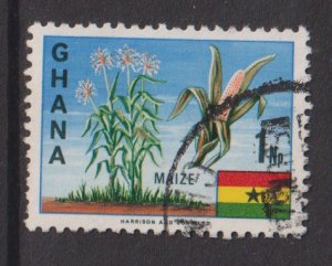 Ghana   #286  used 1967  1np  corn